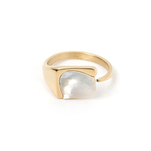 Load image into Gallery viewer, Arms Of Eve - Cleo Gold &amp; Mother of Pearl Ring
