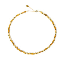 Load image into Gallery viewer, Arms of Eve - Lyla Gemstone Necklace - Yellow Jade
