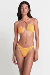 Bound Swimwear - The Margarita Bandeau Eco - Tangerine