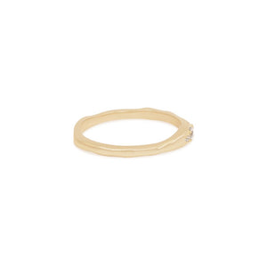 By Charlotte - I Am Light Ring - Gold