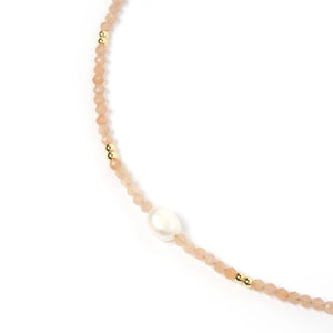 Arms Of Eve - Mila Choker - Gemstone and Pearl
