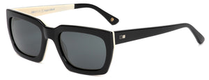 Otis - Valentine - Black Ivory/Smokey Blue Polarised