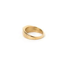 Load image into Gallery viewer, Arms Of Eve - Yang Signet Ring - White/Gold
