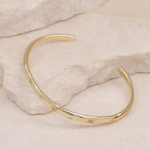 By Charlotte - Align Your Soul Cuff - Gold