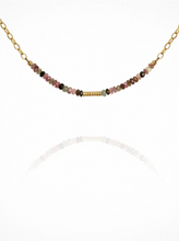 Load image into Gallery viewer, Rhodes - Necklace Tourmaline Gold
