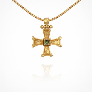 Temple Of The Sun - Crista Necklace - Gold