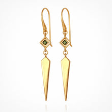 Load image into Gallery viewer, Temple Of The Sun - Rhya - Earrings Gold

