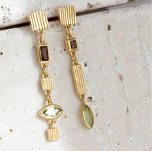 Load image into Gallery viewer, Temple Of The Sun- Cindi Earrings - Gold
