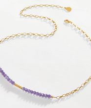 Load image into Gallery viewer, Rhodes - Necklace Amethyst Gold
