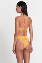Load image into Gallery viewer, Bound Swimwear - The Savannah Brief Eco - Tangerine
