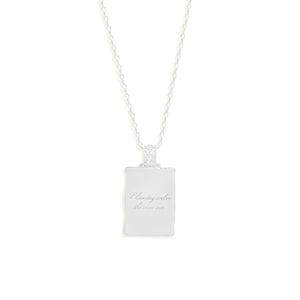 By Charlotte - Blooming Under The Same Sun Necklace - Silver