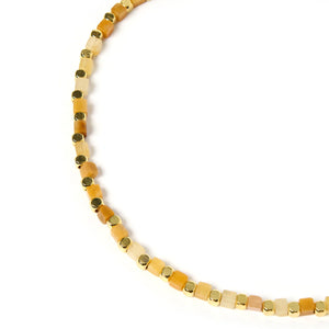 Arms of Eve - Lyla Gemstone Necklace - Yellow Jade