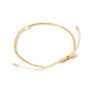 Arms Of Eve - River Gold and Pearl Bracelet