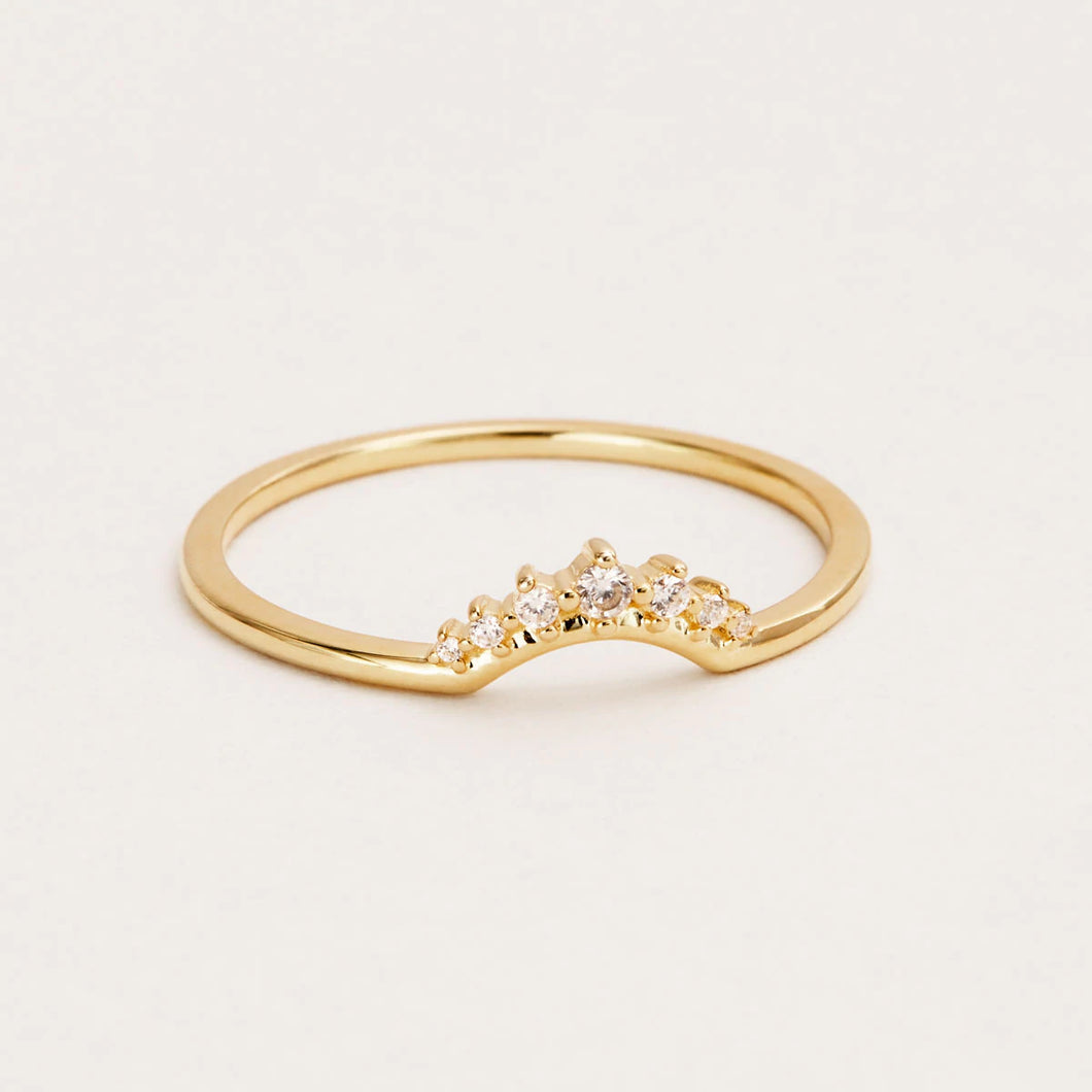 By Charlotte - Intention Ring - Gold