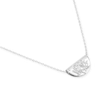Load image into Gallery viewer, By Charlotte - Lotus Short Necklace - Silver

