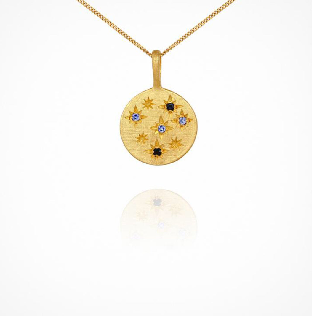 Temple Of The Sun - Constella Necklace - Gold