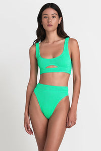 Bound Swimwear - Sasha Crop Eco - Jade