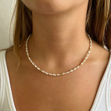 Load image into Gallery viewer, Arms Of Eve - Lucia Necklace - Pearl and Gold

