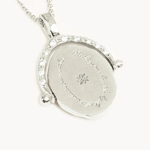 Load image into Gallery viewer, By Charlotte - North Star Spinner Necklace - Silver

