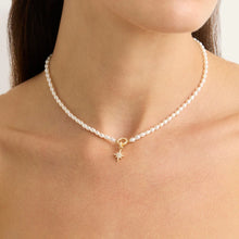 Load image into Gallery viewer, By Charlotte - Dancing in Starlight Pearl Choker - Gold
