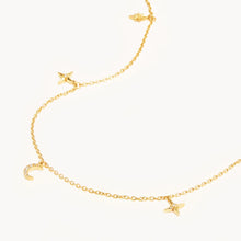 Load image into Gallery viewer, By Charlotte - To The Moon And Back Choker - Gold
