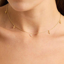 Load image into Gallery viewer, By Charlotte - To The Moon And Back Choker - Gold

