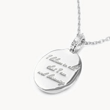 Load image into Gallery viewer, By Charlotte - Believe Small Necklace - Silver
