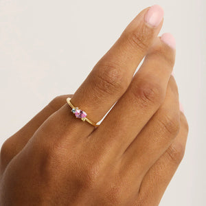 By Charlotte - Cherished Connections Ring - Gold