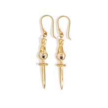 Load image into Gallery viewer, Temple Of The Sun - Alexa Earrings - Gold
