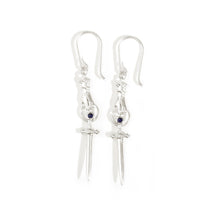 Load image into Gallery viewer, Temple Of The Sun - Alexa Earrings - Silver
