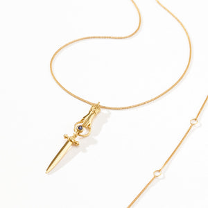 Temple Of The Sun - Alexa Necklace - Gold