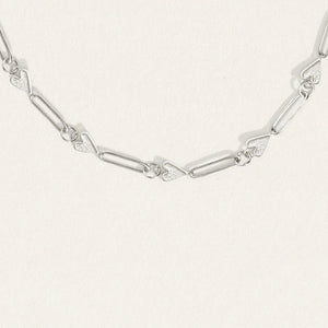 Temple of the Sun - Amore Chain Necklace - Silver