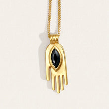 Load image into Gallery viewer, Temple Of The Sun - Amulet Necklace - Gold
