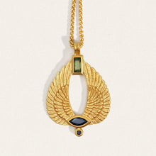 Load image into Gallery viewer, Temple Of The Sun - Aum Necklace - Gold
