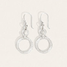 Load image into Gallery viewer, Temple of the Sun - Eliane Earrings - Silver
