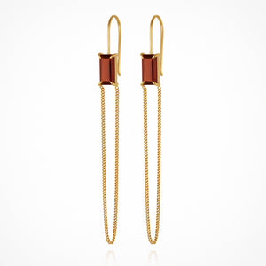 Temple Of The Sun - Ember Earrings - Gold