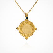 Load image into Gallery viewer, Sura - Necklace Sapphire Gold
