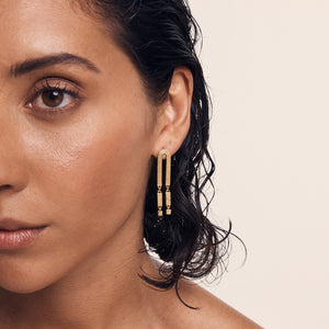 Renata Arch Earrings - Gold