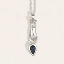 Load image into Gallery viewer, Temple Of The Sun - Sophia Necklace - Silver
