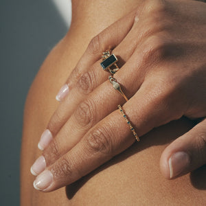 Temple of the Sun - Tigris Chain Ring - Gold