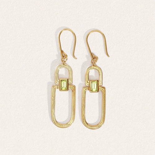 Temple Of The Sun - Vault Earrings - Gold