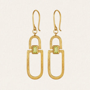 Temple Of The Sun - Vault Earrings - Gold